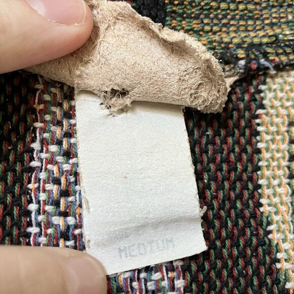 Vintage Painted Pony Blazer Womens Floral Tapestry Black Brown Jacket Western 90 - Picture 2 of 9